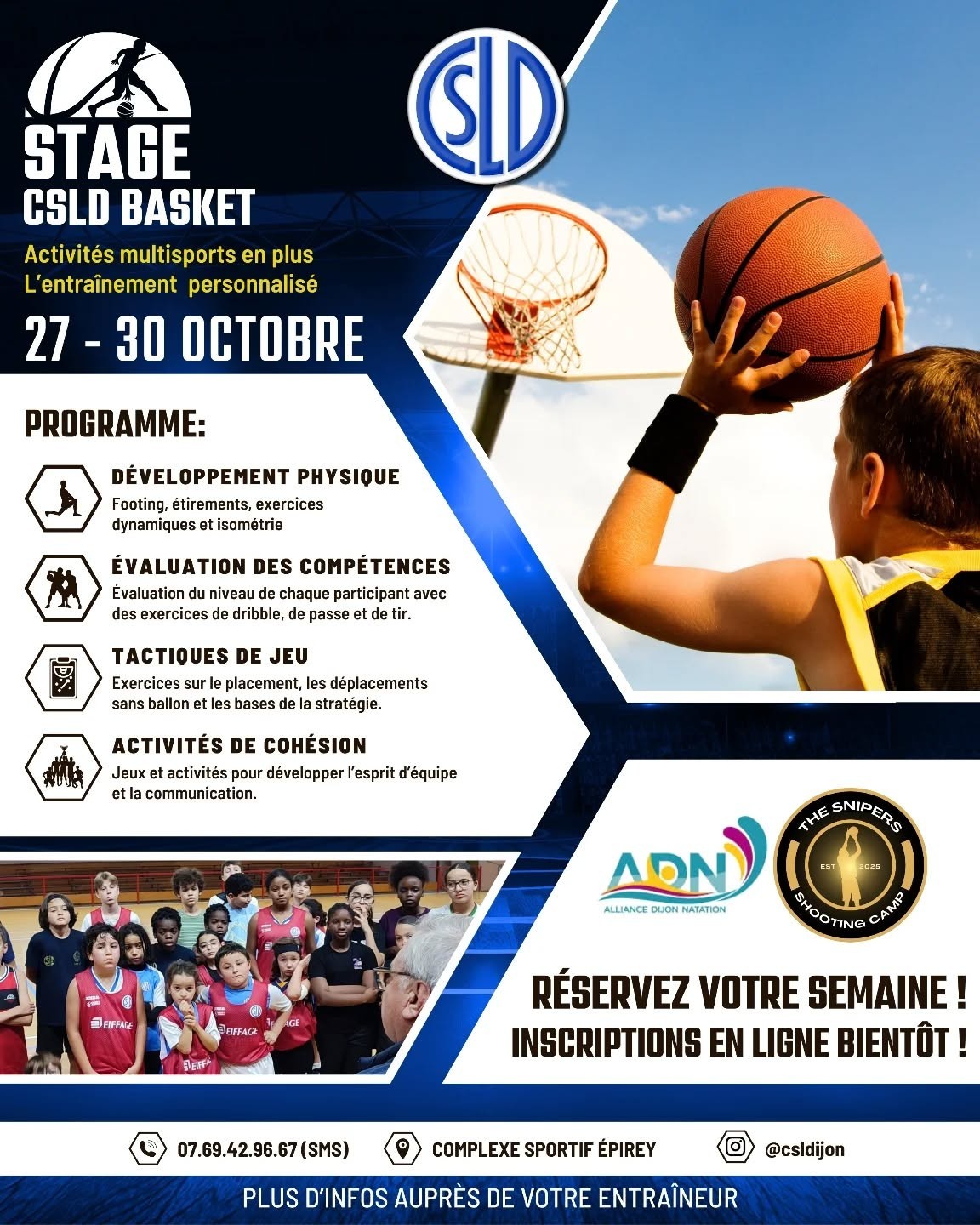 Stage CSLD basket