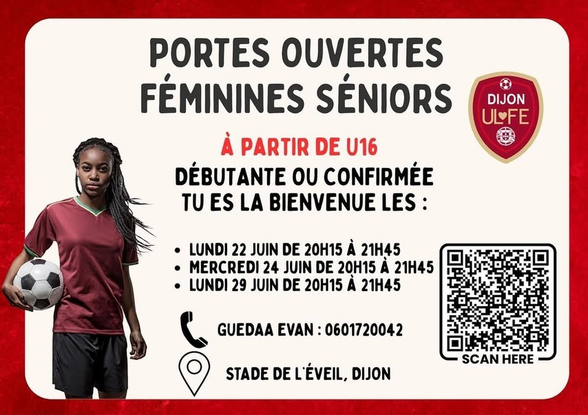 Portes ouvertes féminines séniors