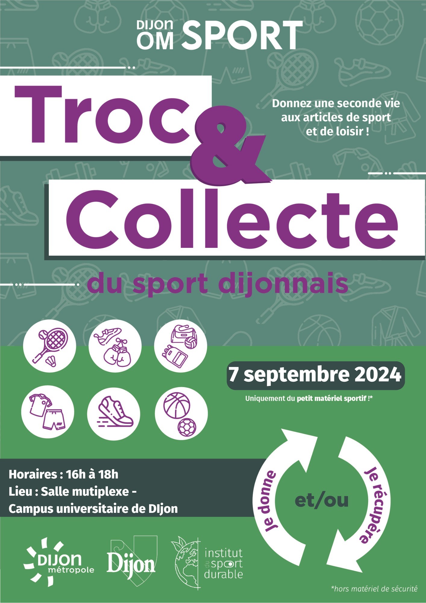 Attention changement de lieu : Troc & collecte