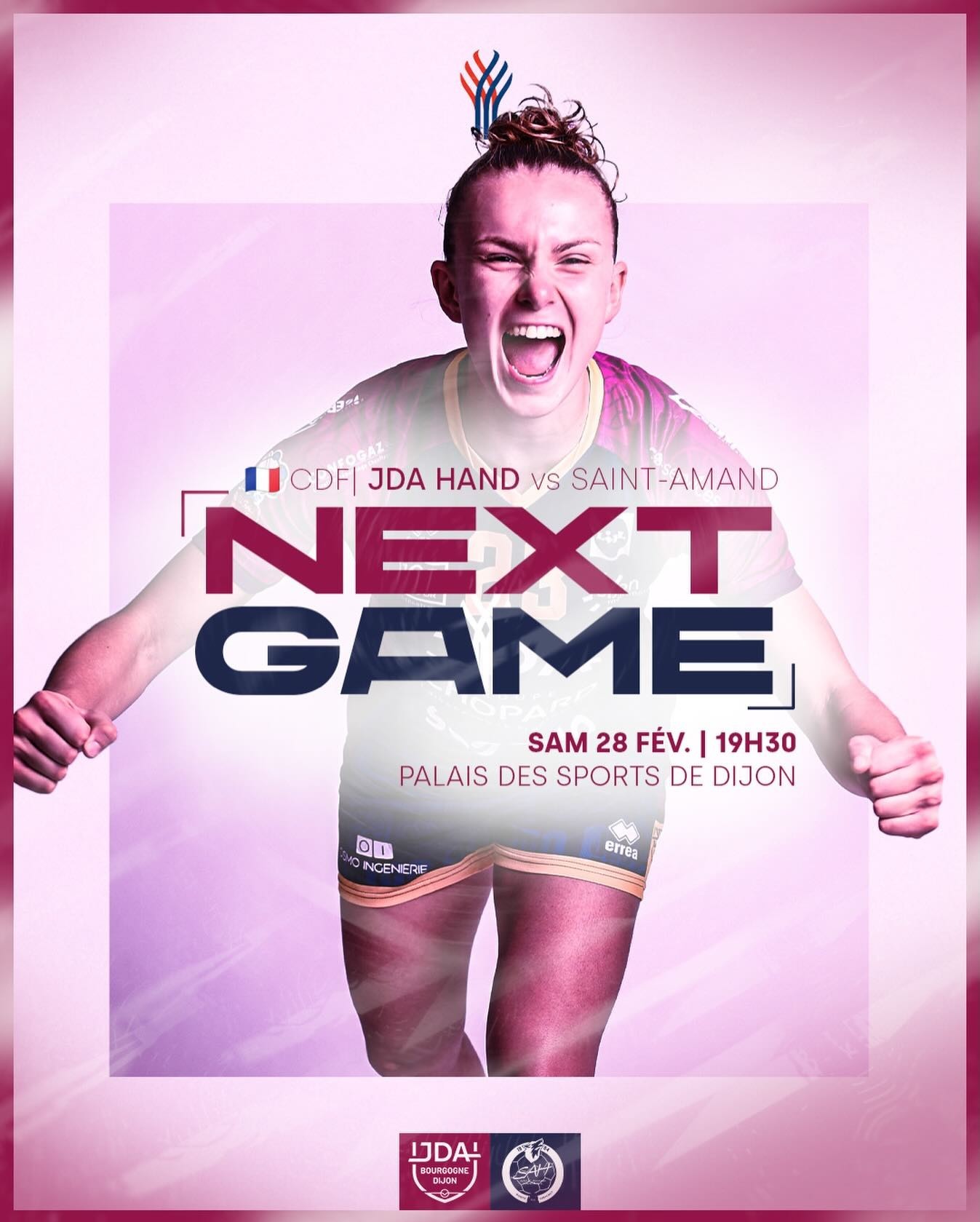 Coupe de France : JDA handball / Saint Amand