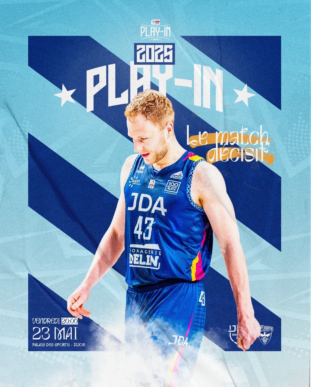 Play-in 2025 : JDA / Saint Quentin