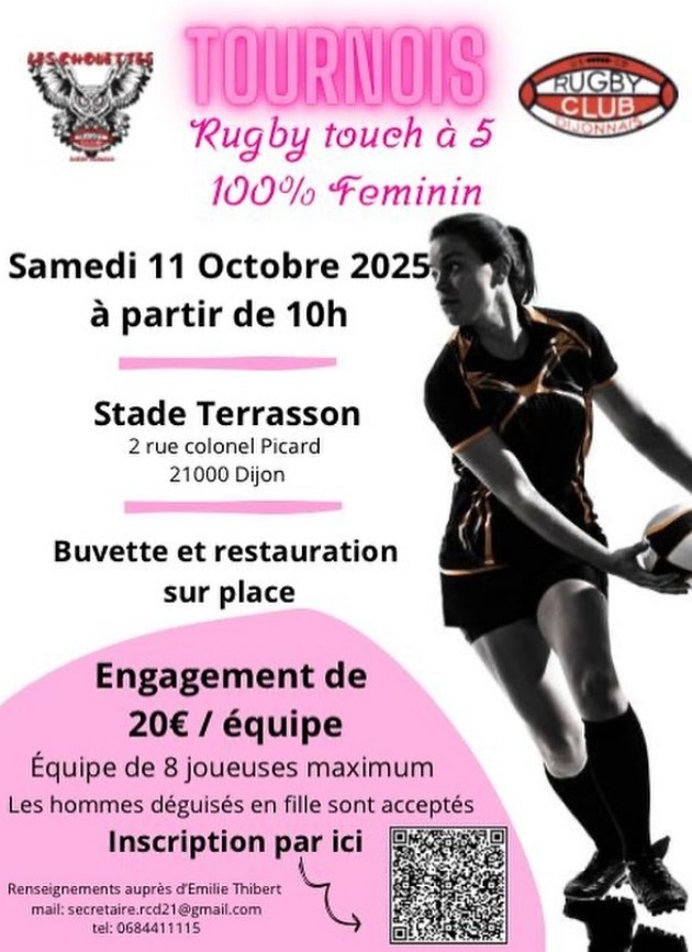 Tournois rugby touche à 5