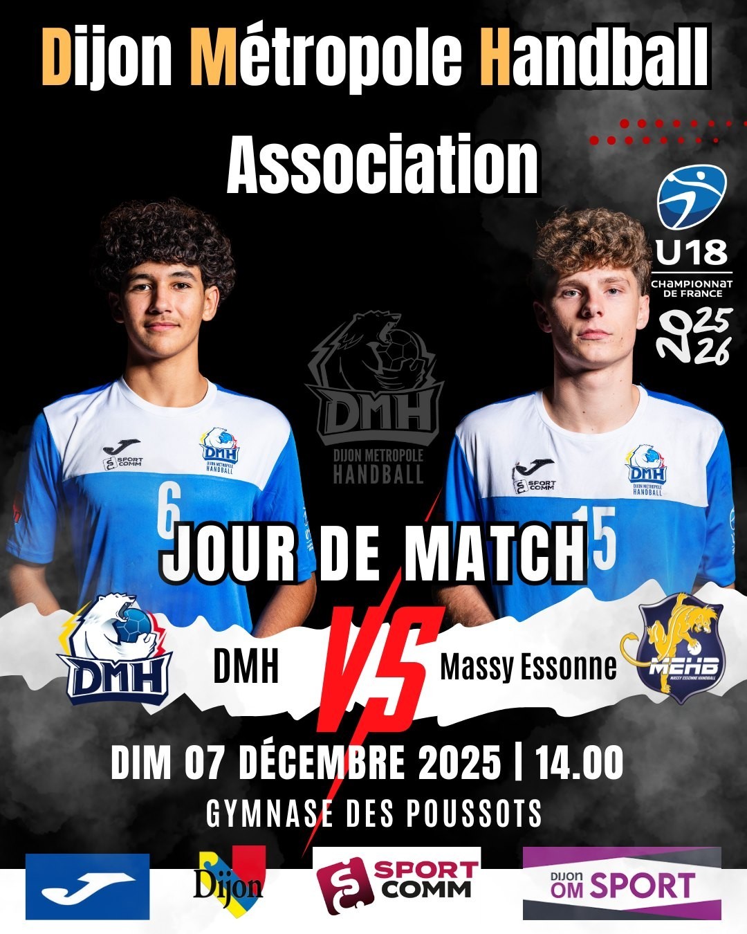Dijon métropole handball U18 / Massy Essonne