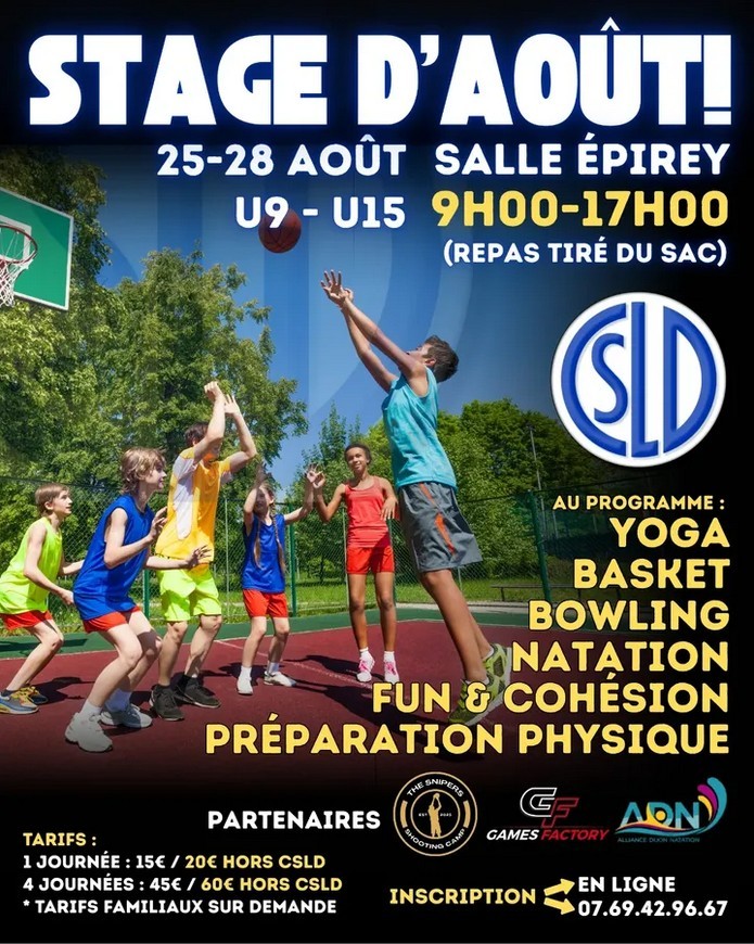 Stage d'août du CSLD
