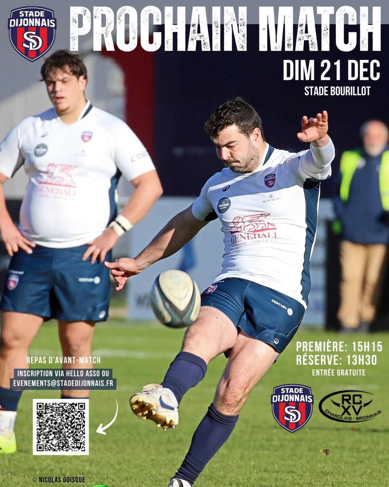 Stade Dijonnais / RC XV Charolais-Brionnais