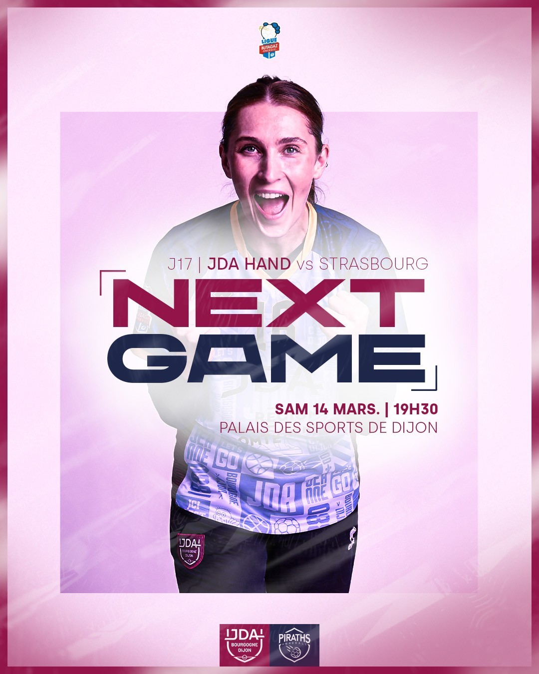 JDA hand / Strasbourg