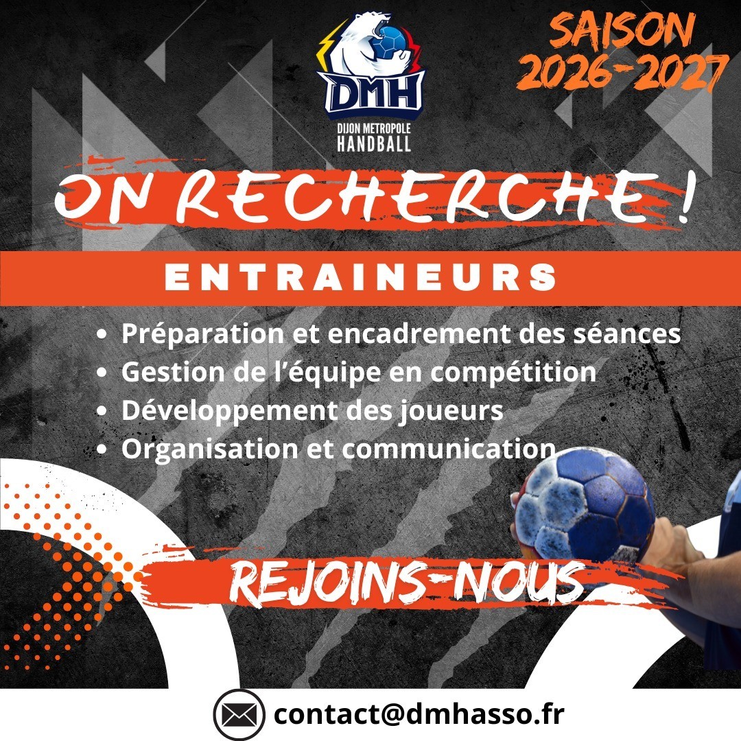 Le DMH association recherche des entraineurs