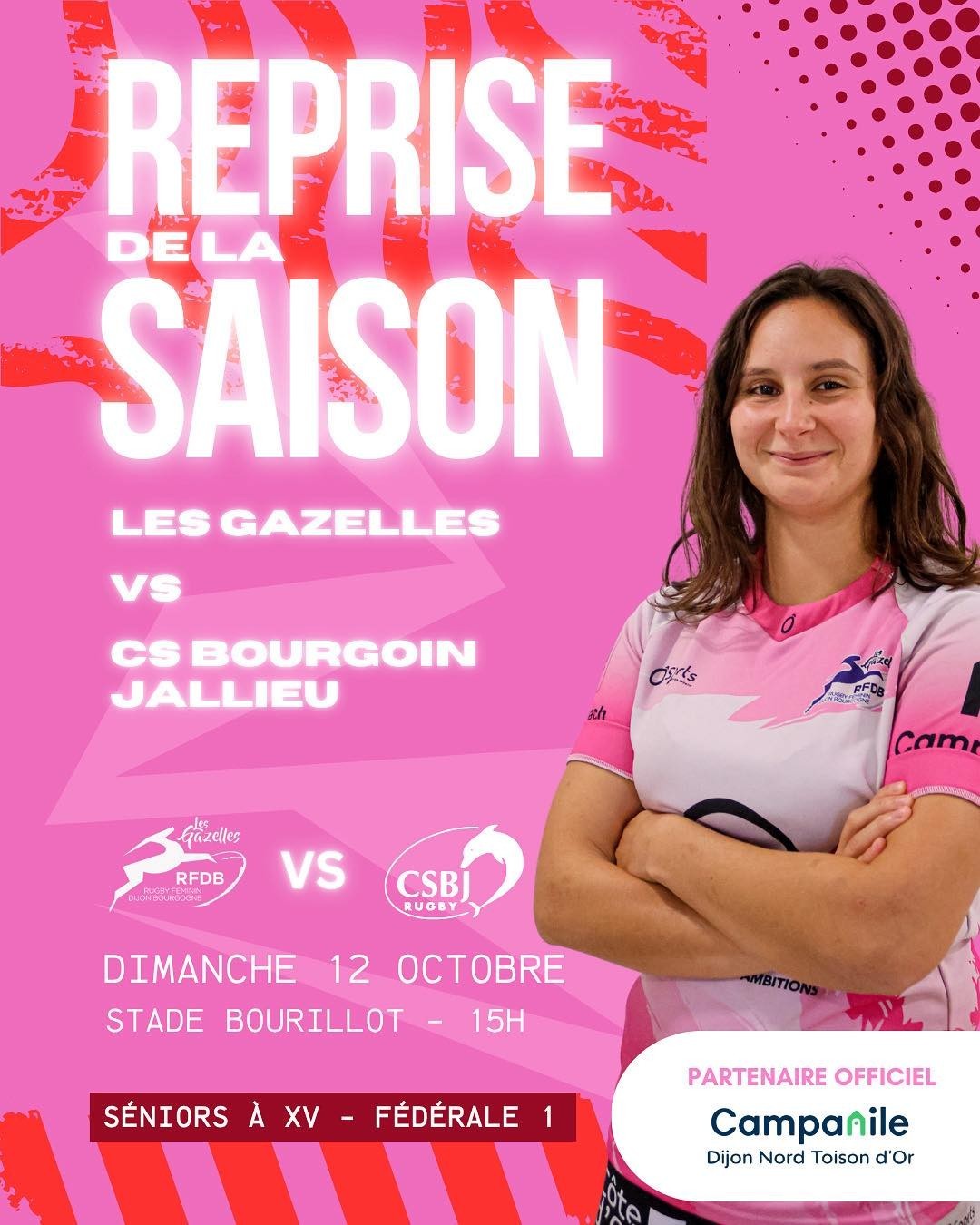 Les gazelles / CS Bourgoin Jallieu