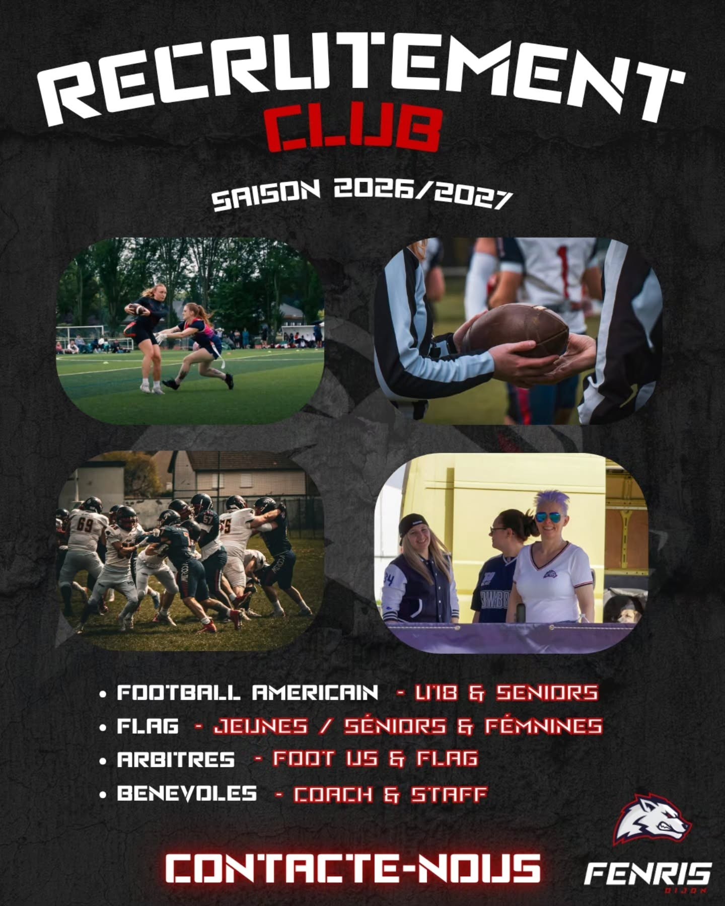 Fenris : recrutement club